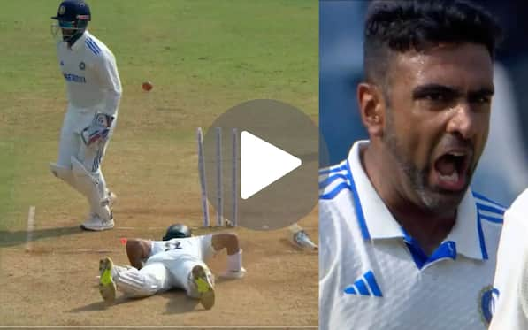 [Watch] Rachin Ravindra Embarrasses Himself As R Ashwin Fools Him With A Clever Delivery